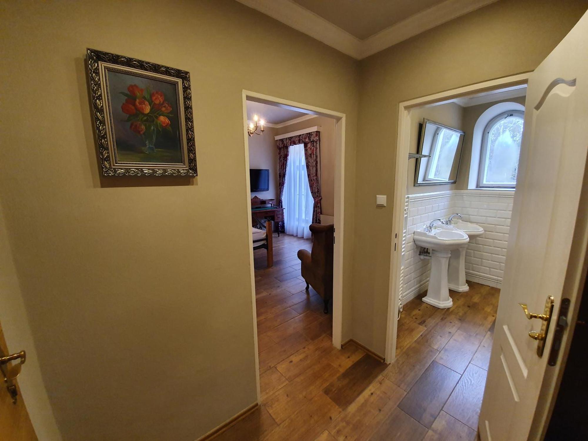 Lesni Hotel Perslak Nová Bystřice Szoba fotó